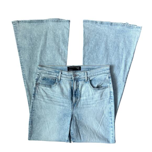 Veronica Beard Sheridan Bell‎ Bottom Jeans in Sky Size 31 - Picture 7 of 10